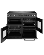 Stoves Richmond Deluxe ST DX RICH D1000Ei RTY AGR 100cm Electric Induction (Rotary Control) Range Cooker