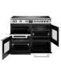 Stoves Richmond Deluxe ST DX RICH D1000Ei RTY IWH 100cm Electric Induction (Rotary Control) Range Cooker