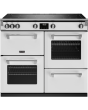 Stoves Richmond Deluxe ST DX RICH D1000Ei TCH IWH 100cm Electric Induction (Touch Control) Range Cooker