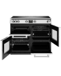 Stoves Richmond Deluxe ST DX RICH D1000Ei TCH IWH 100cm Electric Induction (Touch Control) Range Cooker