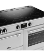 Stoves Richmond Deluxe ST DX RICH D1000Ei TCH IWH 100cm Electric Induction (Touch Control) Range Cooker