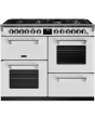 Stoves Richmond Deluxe ST DX RICH D1100DF IWH 110cm Dual Fuel Range Cooker