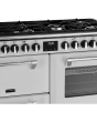 Stoves Richmond Deluxe ST DX RICH D1100DF IWH 110cm Dual Fuel Range Cooker