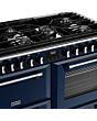 Stoves Richmond Deluxe ST DX RICH D1100DF MBL 110cm Dual Fuel Range Cooker