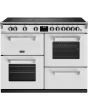 Stoves Richmond Deluxe ST DX RICH D1100Ei RTY IWH 110cm Electric Induction (Rotary Control) Range Cooker