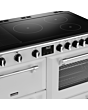 Stoves Richmond Deluxe ST DX RICH D1100Ei RTY IWH 110cm Electric Induction (Rotary Control) Range Cooker