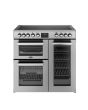 Belling RCA COOKCENTRE 90E 90cm Electric Ceramic Range Cooker - Stainless Steel