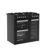 Belling RCA COOKCENTRE 90DF 90cm Dual Fuel Range Cooker - Black
