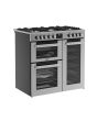 Belling RCA COOKCENTRE 90DF 90cm Dual Fuel Range Cooker - Stainless Steel