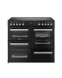 Belling RCA COOKCENTRE 100E 100cm Electric Ceramic Range Cooker - Black