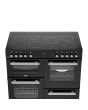 Belling RCA COOKCENTRE 100E 100cm Electric Ceramic Range Cooker - Black