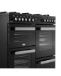 Belling RCA COOKCENTRE 100DF 100cm Dual Fuel Range Cooker - Black
