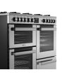 Belling RCA COOKCENTRE 100DF 100cm Dual Fuel Range Cooker - Stainless Steel