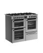Belling RCA COOKCENTRE 100DF 100cm Dual Fuel Range Cooker - Stainless Steel