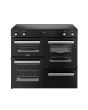 Belling RCA COOKCENTRE 100Ei 100cm Electric Induction Touch Range Cooker - Black
