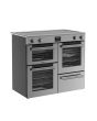 Belling RCA COOKCENTRE 100Ei 100cm Electric Induction Touch Range Cooker - Stainless Steel