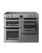 Belling RCA COOKCENTRE 110Ei 110cm Electric Induction Touch Range Cooker - Stainless Steel