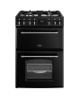 Belling MRA FARMHOUSE 60cm Dual Fuel Cooker with Double Oven - Black