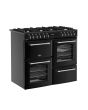 Belling RCA FARMHOUSE 100DF 100cm Dual Fuel Range Cooker - Black