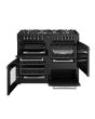 Belling RCA FARMHOUSE 110DF 110cm Dual Fuel Range Cooker - Black