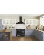 Belling RCA FARMHOUSE 110DF 110cm Dual Fuel Range Cooker - Black