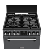 Stoves DX MRA RICH 60DF 60cm Dual Fuel Cooker with Double Oven - Anthracite
