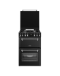 Stoves DX MRA RICH 60DF 60cm Dual Fuel Cooker with Double Oven - Black