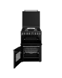 Stoves DX MRA RICH 60DF 60cm Dual Fuel Cooker with Double Oven - Black