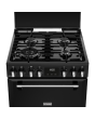 Stoves DX MRA RICH 60DF 60cm Dual Fuel Cooker with Double Oven - Black