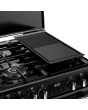 Stoves DX MRA RICH 60DF 60cm Dual Fuel Cooker with Double Oven - Black