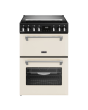 Stoves DX MRA RICH 60DF 60cm Dual Fuel Cooker with Double Oven - Cream