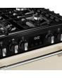 Stoves DX MRA RICH 60DF 60cm Dual Fuel Cooker with Double Oven - Cream