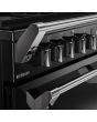 Stoves RCA RICH 90DF 90cm Richmond Dual Fuel Range Cooker - Black