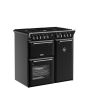 Stoves RCA RICH 90DF 90cm Richmond Dual Fuel Range Cooker - Black