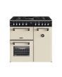 Stoves RCA RICH 90DF 90cm Richmond Dual Fuel Range Cooker - Cream