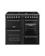 Stoves RCA RICH 100DF 100cm Richmond Dual Fuel Range Cooker - Black