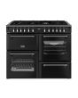 Stoves RCA RICH 110DF 110cm Richmond Dual Fuel Range Cooker - Black