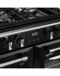 Stoves RCA RICH 110DF 110cm Richmond Dual Fuel Range Cooker - Black
