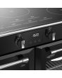 Stoves RCA RICH 110Ei TCH 110cm Richmond Electric Induction Touch Range Cooker - Black