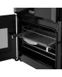 Stoves DX RCA RICH 90DF 90cm Richmond DX Dual Fuel Range Cooker - Black