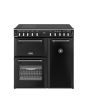 Stoves DX RCA RICH 90Ei RTY 90cm Richmond DX Electric Induction Rotary Range Cooker - Black