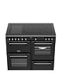 Stoves DX RCA RICH 100Ei RTY 100cm Richmond DX Electric Induction Rotary Range Cooker - Black