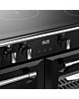 Stoves DX RCA RICH 100Ei RTY 100cm Richmond DX Electric Induction Rotary Range Cooker - Black