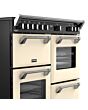Stoves DX RCA RICH 100Ei RTY 100cm Richmond DX Electric Induction Rotary Range Cooker - Cream