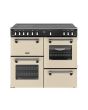 Stoves DX RCA RICH 100Ei RTY 100cm Richmond DX Electric Induction Rotary Range Cooker - Cream