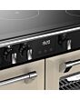 Stoves DX RCA RICH 100Ei RTY 100cm Richmond DX Electric Induction Rotary Range Cooker - Cream