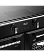Stoves DX RCA RICH 100Ei ZLS 100cm Richmond DX Electric Induction Zoneless Range Cooker - Black