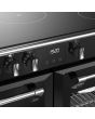 Stoves DX RCA RICH 110Ei RTY 110cm Richmond DX Electric Induction Rotary Range Cooker - Black