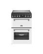 Stoves DX MRA RICH 60DF 60cm Dual Fuel Cooker with Double Oven - Ice White