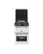 Stoves DX MRA RICH 60DF 60cm Dual Fuel Cooker with Double Oven - Ice White